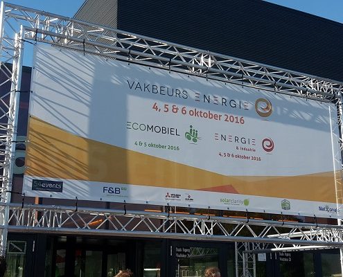 Een mooie dag voor de vakbeurs energie