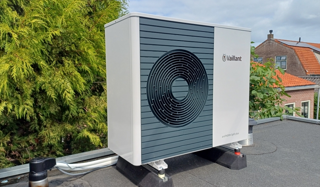 Vaillant op plat dak